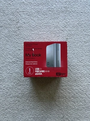 Western Digital WD10000H1Q-00 My Book Studio Edition Mac External Hard Drive 1TB - Image 1 of 4