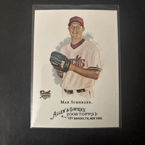 2008 Topps Allen & Ginter's - Max Scherzer #297 (RC) - Picture 1 of 2