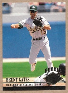 1994 Ultra #107 Brent Gates Oakland Athletics - Picture 1 of 2