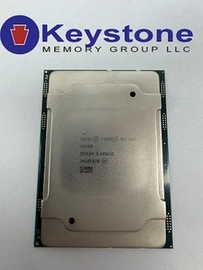 Intel Xeon SILVER 4210R SRG24 10-CORE 2.4 GHZ *km - Picture 1 of 1