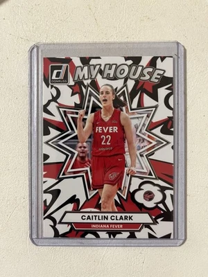 Caitlin Clark My House Insert 2025 WNBA Donruss Panini Fever - Image 1 of 2
