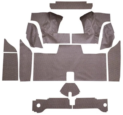 Alfombrilla de maletero Ford Thunderbird 1961-1963 - polar | Se adapta a: techo rígido, con placas Foto 1 de 2