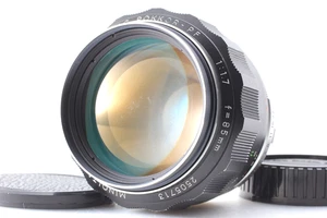 [Near MINT- w/ Caps ] MINOLTA MC ROKKOR PF 85mm F1.7 MF Portrait Lens From JAPAN - Picture 1 of 18
