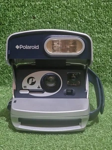Polaroid P600 Instant Film Camera Untested Silver Point And Shoot Photography  - Picture 1 of 13