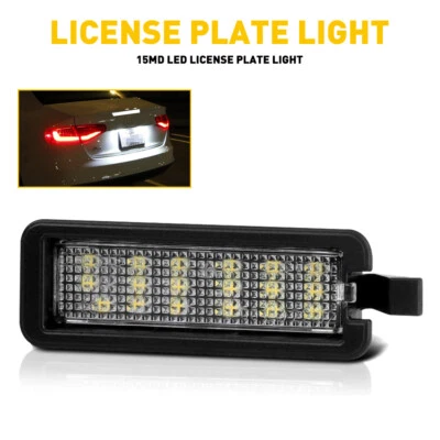 Luces LED blancas de matrícula para Chrysler 300 2015-2021 accesorios de coche AUXITO Foto 1 de 4