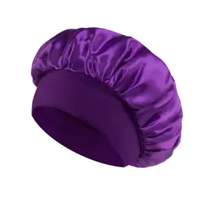 Hair Bonnet for Sleeping Silk Hat Satin Hat Hair Night to Sleep Bonnets Silk YM0 - Picture 1 of 10