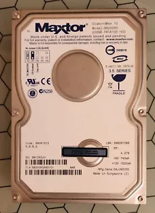 Maxtor DiamondMax 10 6B200R0 200GB 3.5" PATA 133 IDE BAH41G10 NMBA Hard Drive ✅✅ - Picture 1 of 2
