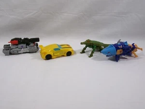 Transformers Lot of 4  1995 Alligator 2018 Sky Byte Megatron Bumblebee - Picture 1 of 5
