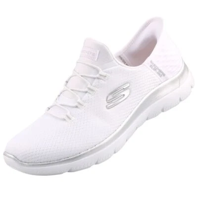 Skechers Slip-ins™ Summits Diamond Dream Damen Sneaker Slipper Weiß 150123-WLS