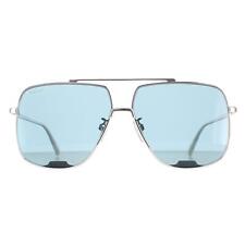 Bally Sunglasses BY0017-D 18N Silver  Blue