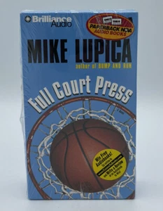 NEW SEALED Full Court Press by Mike Lupica 4 Cassettes Audio Book Abridged 2001 - Picture 1 of 3