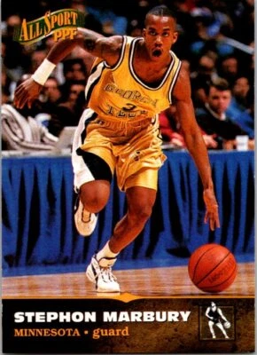 1996 Scoreboard All Sport #9 Stephon Marbury NearMint/Mint - Image 1 of 2