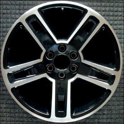 Llanta Chevrolet Silverado 1500 22 pulgadas mecanizada OEM de 2014 a 2019 Foto 1 de 1