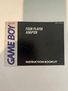 GameBoy Vier Spieler Adapter GameBoy Nintendo nur Anleitung Game Boy - Bild 1 von 2