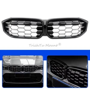 Front Kidney Grill Grille w/ LED Fit For BMW 3 Series G20 G21 G28 LCI 2023-2024 - Picture 1 of 23