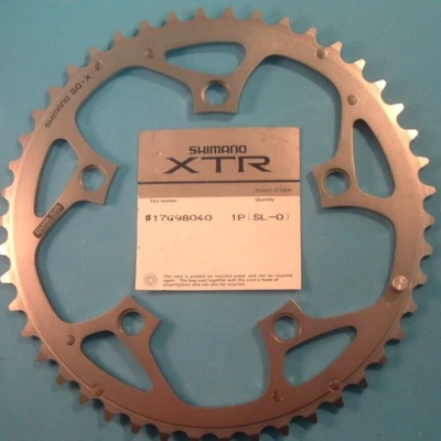 Shimano XTR FC-M900 F-46Tx 110BCD MTB Chainring-NEW / NOS 7/8-Spd- '94- SG-X-NIB - Image 1 of 4