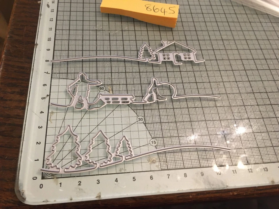 Trimcraft village scene die set ref8645    SALE - Image 1 of 1