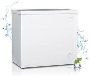 Smad 7.0 Cu Ft Chest Freezer Garage Kitchen Upright Deep Freezer Outdoor - Picture 1 of 6