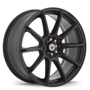 17x7 +45 Konig Control 5x100,5x114.3 Matte Black Wheels (Set of 4) - Picture 1 of 1