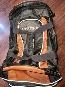 Stetson Hats 21" Bolsa de Lona de Viaje con Ruedas con Ruedas ¡EC! - Imagen 1 de 9