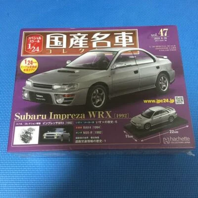 Subaru Impreza WRX 1992 Hachette 1/24 Scale Japanese Cars Collection #47 Japan - Image 1 of 4