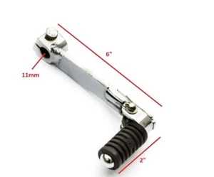 11mm Folding Shifter Lever for Pit Dirt Bike SF06 - Picture 1 of 6