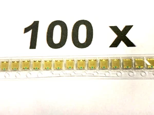 2 Farben LED, Orange/Grün, HSMF-C157, 8/15mcd, 20mA, 2,2V,W=170°,PLCC4, 50 Stück - Bild 1 von 4