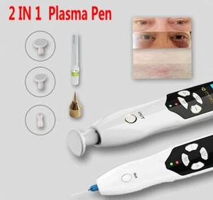 Portable 2 in 1 Plasma Pen Eyes Face Skin Anti Wrinkle Spots Beauty Machine - Picture 1 of 12
