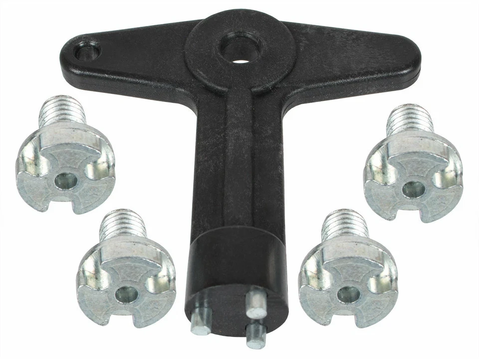 VIS DE VERROUILLAGE POUR ENJOLIVEURS+ TOURNEVIS POUR OPEL ASTRA CORSA TIGRA 18MM - Image 1 of 1