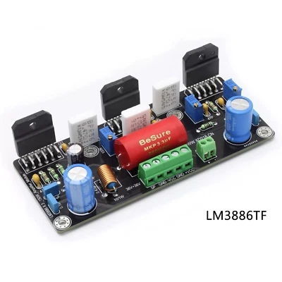 1pz LM3886TF X3 Scheda Amplificatore Mono DC Puro Assemblata Parallela 150W - Immagine 1 di 3