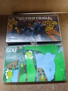 Giochi da tavolo vintage 1966 THINKING MAN'S GOLF & FOOTBALL - un gioco sportivo 3M - - Foto 1 di 12