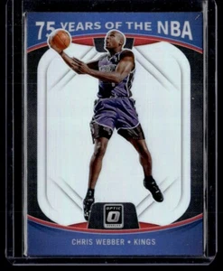 2021-22 Panini Prizm 75 YEARS OF THE NBA Chris Webber - Picture 1 of 2