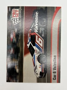 Car 6 Valvoline #61 - Pro Set Racing Card - 1992 Pro Set Winston Cup - NM/EX - Bild 1 von 2