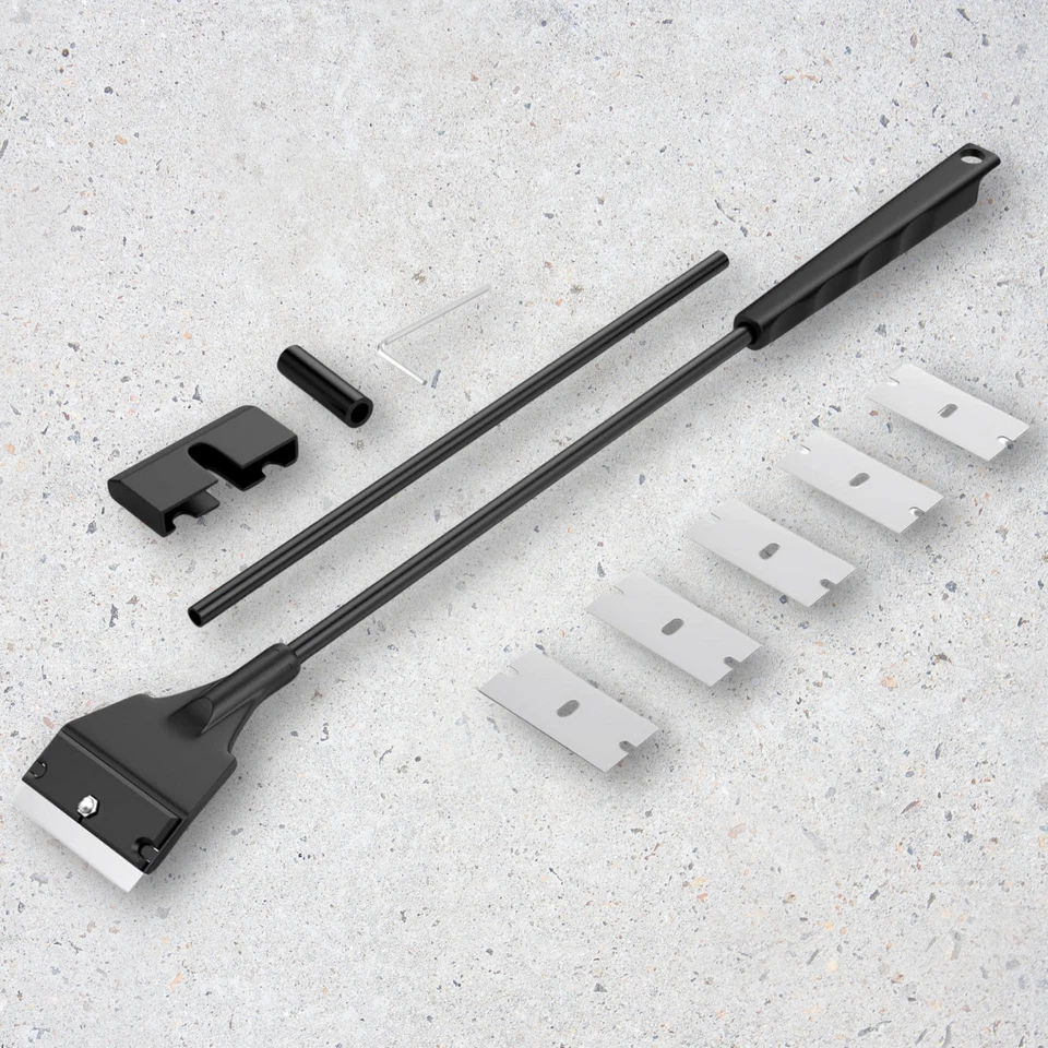 Raspador de algas de acuario para acuarios de vidrio con 5 hojas reemplazables, pecera Foto 1 de 4