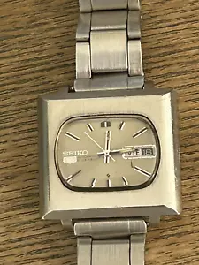 Vintage Seiko TV Uhr 6119-5400 Automatic 21 Jewels - Bild 1 von 9