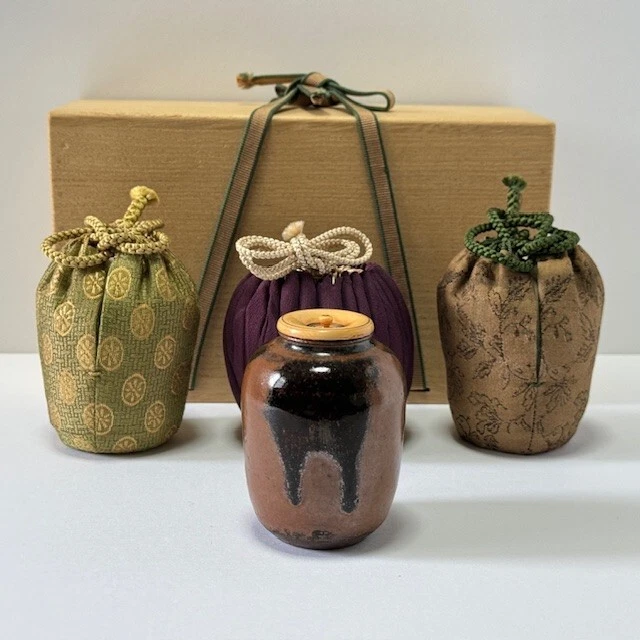 陶瓷古董原创古董日本茶叶罐| eBay