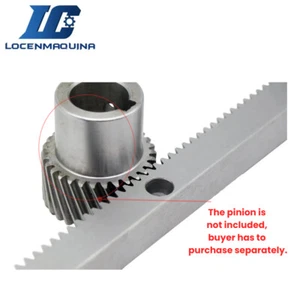 1,5 mod rack elicottero mano destra 1,5 mod 20 * 20 * 1000 mm movimento lineare al plasma CNC - Foto 1 di 7