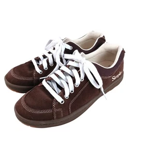 Simple OS Suede Skater Shoes 8M, 10W Brown - Picture 1 of 8