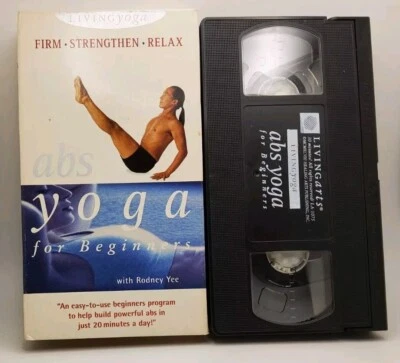 Living Arts Living Yoga - Abs Yoga for Beginners VHS, Pre-owned, Very Good 1998 - Image 1 of 2