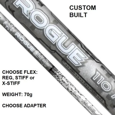 Aldila Rogue Silver 110 MSI Driver / Fairway Shaft 70g - Custom Built - image 1 of 2