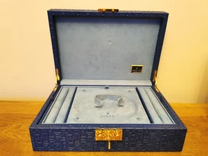 ROLEX Blue Pearlmaster Watch and Jewellery box 51.00.71 - Picture 1 of 24