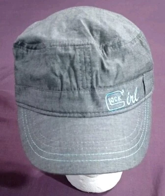 Gorra Glock Niña Mujer Ajustable Gancho y Lazo Gris Ajustable  Foto 1 de 4