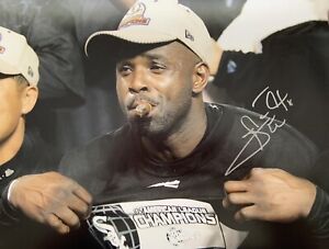 Carl Everett 2005 Chicago White Sox Autographed Signed 11x14 Photo COA Proof
