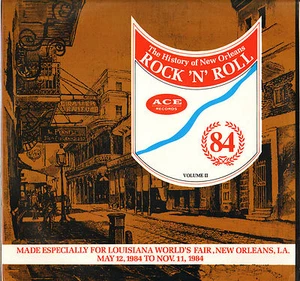 DIVERS "HISTORY OF NEW ORLEANS ROCK 'N' ROLL" LP ACE 7284  - Picture 1 of 2