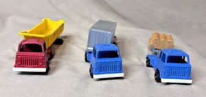 Vintage 1981 TootsieToy #1724 Rugged "Keep On Trucking" Blue Gravel Hauler 6.25" - Picture 1 of 13