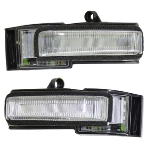 Pair Front Side Rearview Mirror Lights Turn Signal Lamp For Ford F-150 2015-2020 - Picture 1 of 9