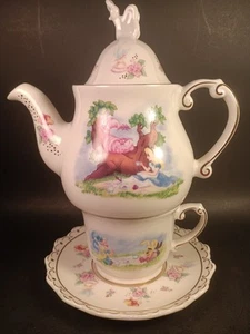 Disney Parks Alice nel paese delle meraviglie teiera con tazza e piattino - Foto 1 di 18