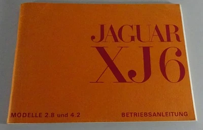 Manuale D'uso | Jaguar XJ 6 Serie I 2,8 / 4,2 Litri Modelli - Immagine 1 di 4