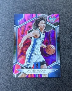 JARED MCCAIN 2023-24 BOWMAN UNIVERSITY BEST FUCHSIA LAVA DUKE /100 - Picture 1 of 2