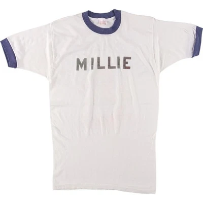 Camiseta vintage años 70 Sears Ringer para hombre mediana Foto 1 de 4